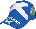 National Flags Baseball Cap for Men Women, Fashion Adjustable Sun Protection Visor Caps Trucker Hat Patriotic Caps