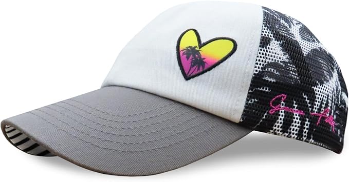 Baseball Cap for Women in Cute Dad Hat Design with Mesh to Stay Cool at The Beach in Summer