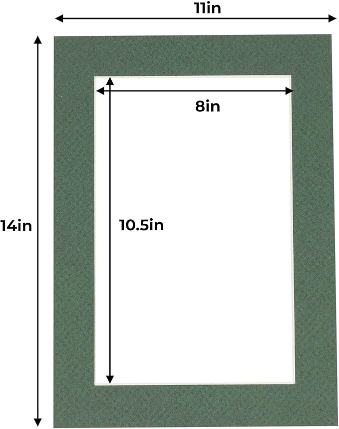 11x14 Mat for 8.5x11 Photo - Image 3