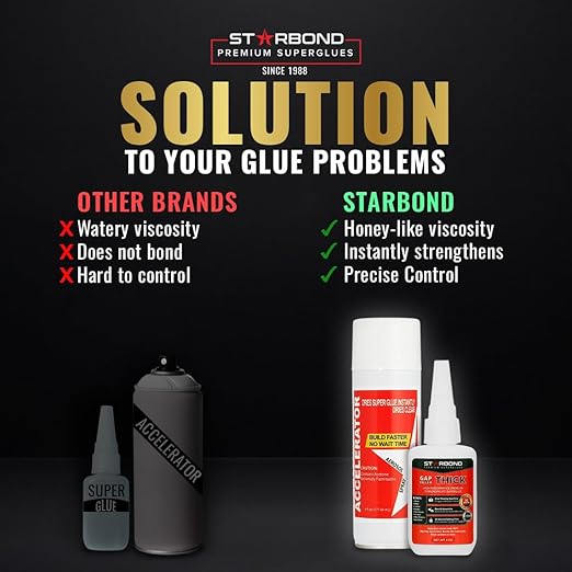 Starbond 2 oz Thick CA Glue - Image 7