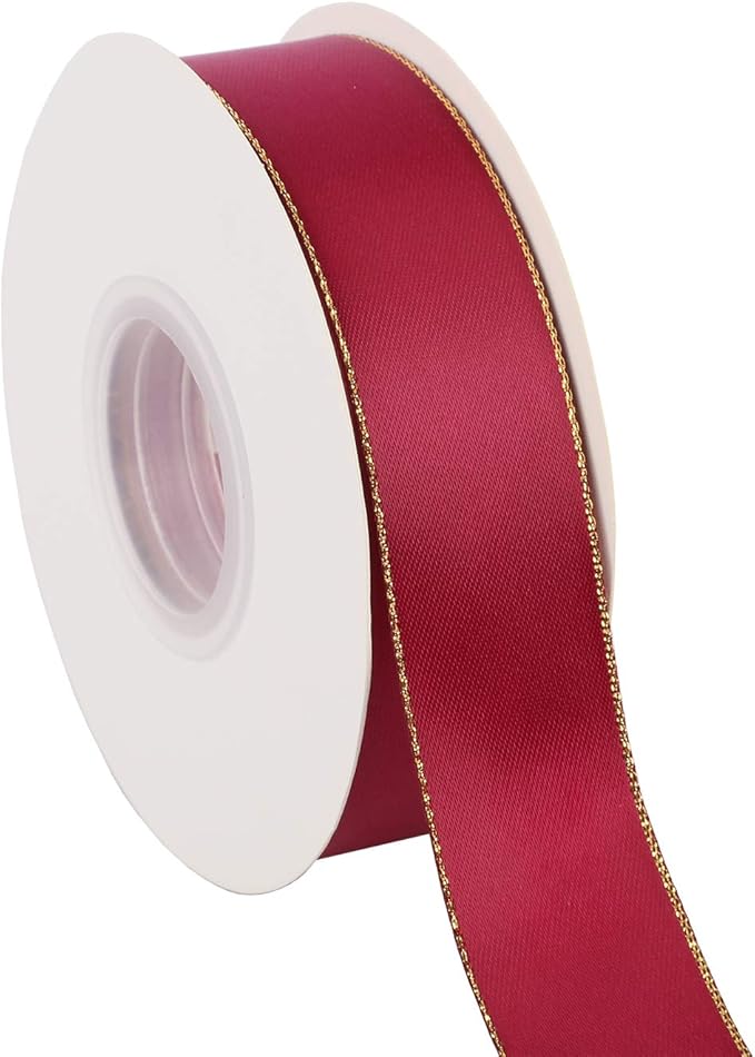 ITIsparkle 1" Inch Double Faced Satin Ribbon 25 Yards by Joycrosso