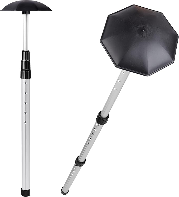 Golf Travel Support Pole,Aluminium Golf Support Rod,Golf Travel Bag Support System to Protect Clubs from Impacts