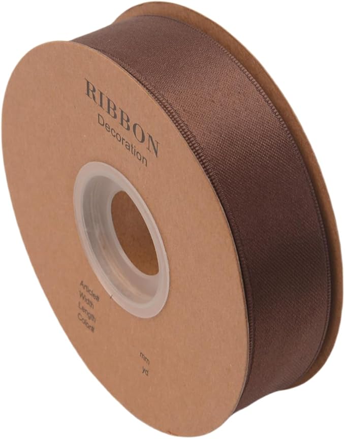 Double Side Satin Ribbon, Continuous 20 Yards, Use by Unknown