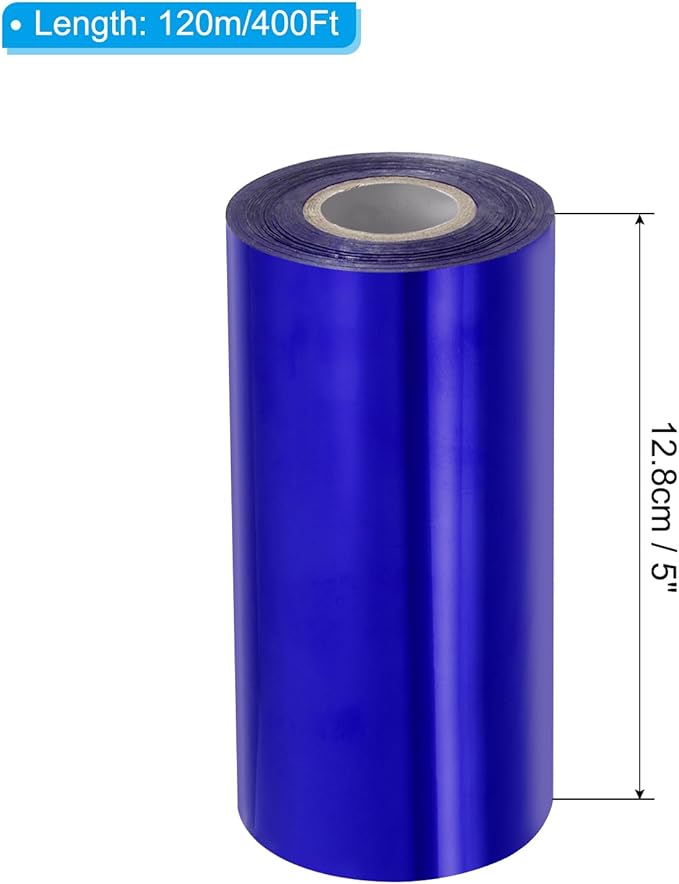 PATIKIL 5"x400Ft Hot Stamping Foil Paper, Heat Transfer Hot Stamping Paper Foil - Image 2