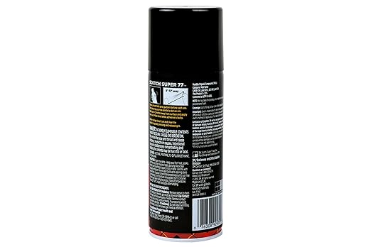 Scotch Super 77 Multipurpose Adhesive Spray, Bonds to Fabric, and More - Image 2