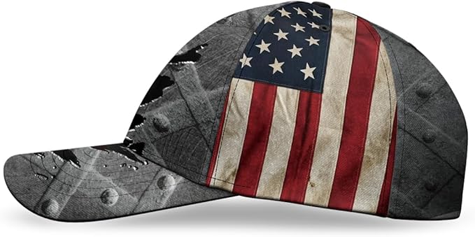 Baseball Cap for Men Women, Skull Cap for Men, Skeleton Gothic Horror Adjustable Strap Sports Soft Caps Outdoor