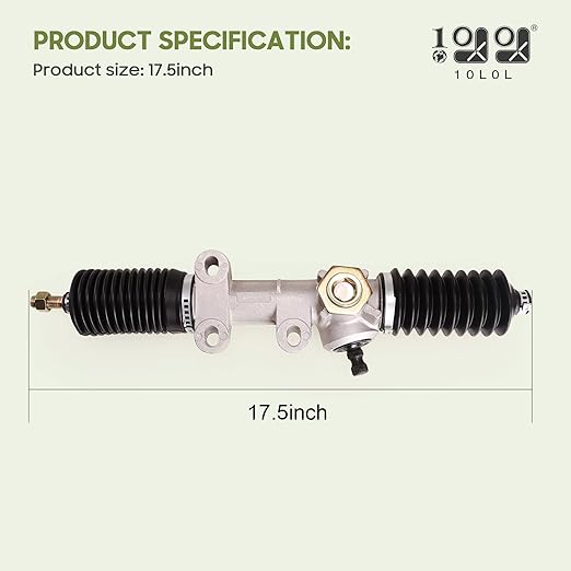 Golf Cart Steering Gear Box Assembly for 1984 up Club Car DS Carryall, and Turf Gas or Electric Models OEM# 1012452 101878302