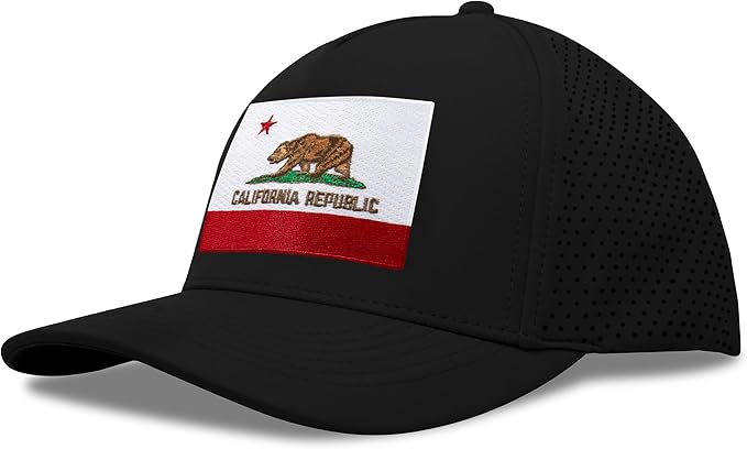 Performance Golf Hat – Adjustable Snapback Trucker Baseball Cap for Men & Women - Jetset Series