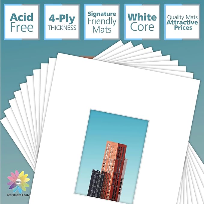 MBC Mat Board Center, 10 Pack 11x14 - Image 2