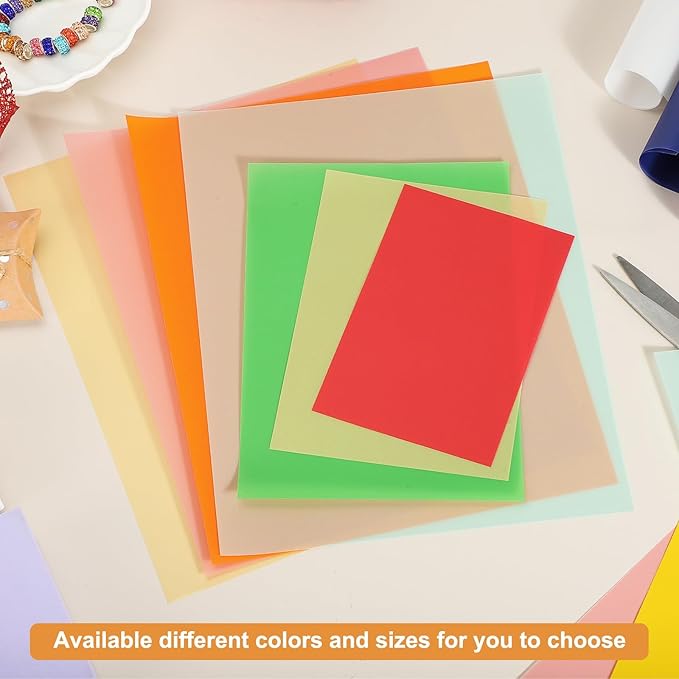 MECCANIXITY 100 Sheet Colored Vellum Paper 5.9" x 8.3", 100gsm Translucent - Image 4