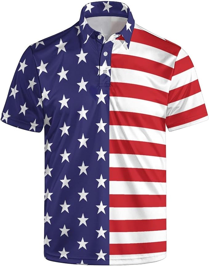 Mens Golf Shirts Golf Polo Shirts for Men Short Sleeve Polo Shirts Golf Gifts