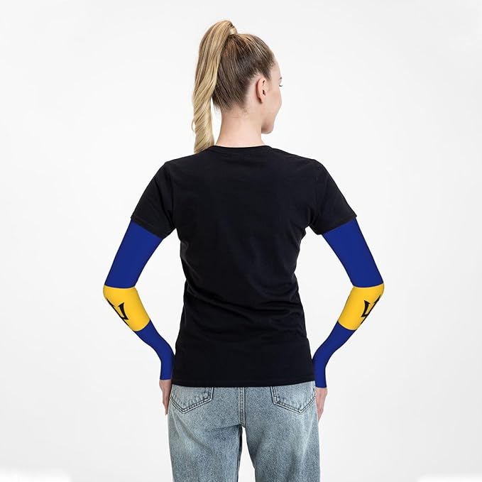 Cooling Arm Sleeves Cover Summer Sun Protection Arm Sleeves For Women Men Outdoor Sports Ice Silk Arm Sleeves