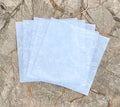 50 Sheets 6 x 6 Inches Natural Fiber Mulberry paper Sheets Square Origami Paper by RATREE888