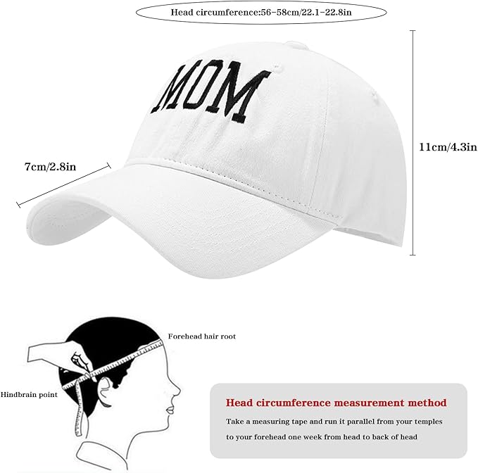 Malaxlx Women's Men's Fashion Baseball Cap Adjustable Strapback Hats Dad Hat Visor Sports Hat