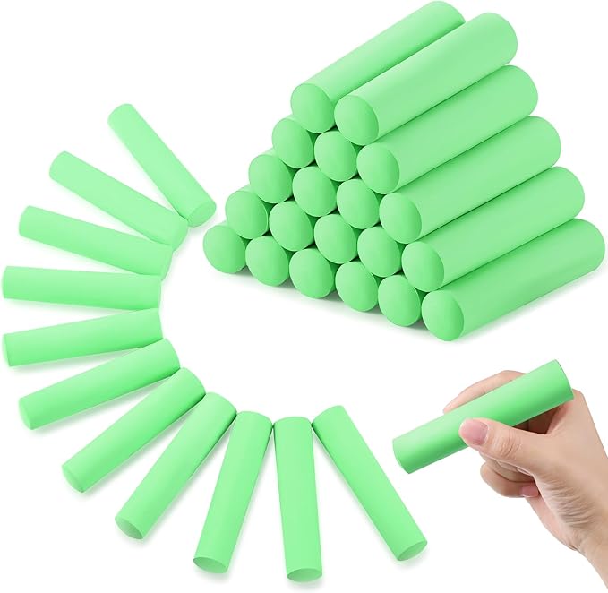 Fulmoon 40 Pcs Jumbo Sidewalk Chalk by Fulmoon