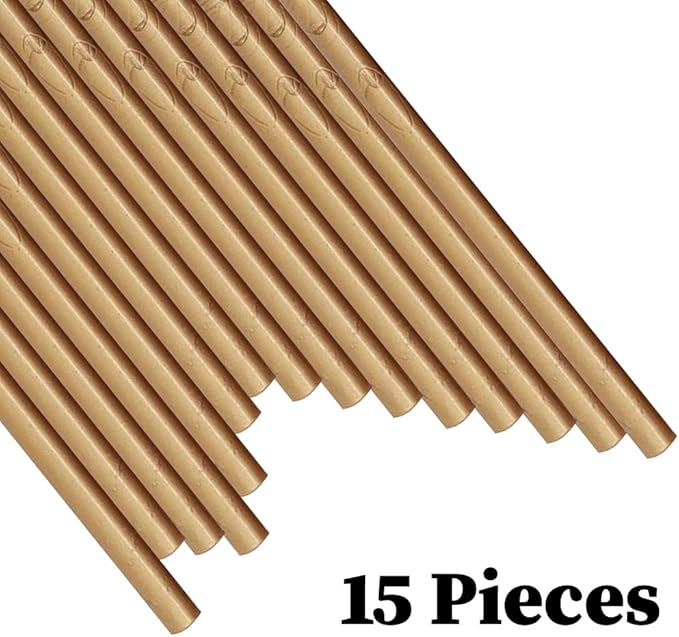 Wax Seal Sticks, Afobby 15 Pieces Glue Gun Sealing Wax Sticks - Image 3