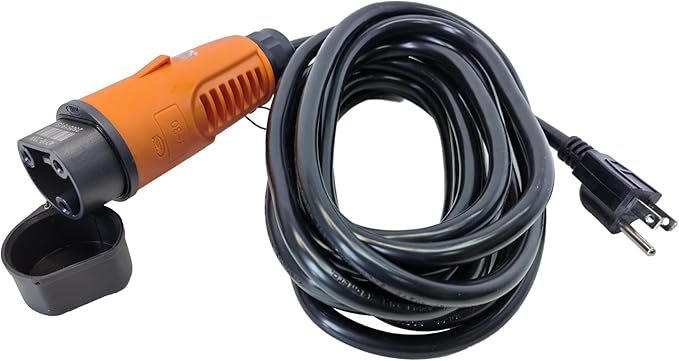 JOEEGO Y-30 Charging Power Cord Assembly Compatible with Coleman DR48V & Kandi Kruiser 4P AGM Battery Golf Carts, ETL Listed (16.4ft)