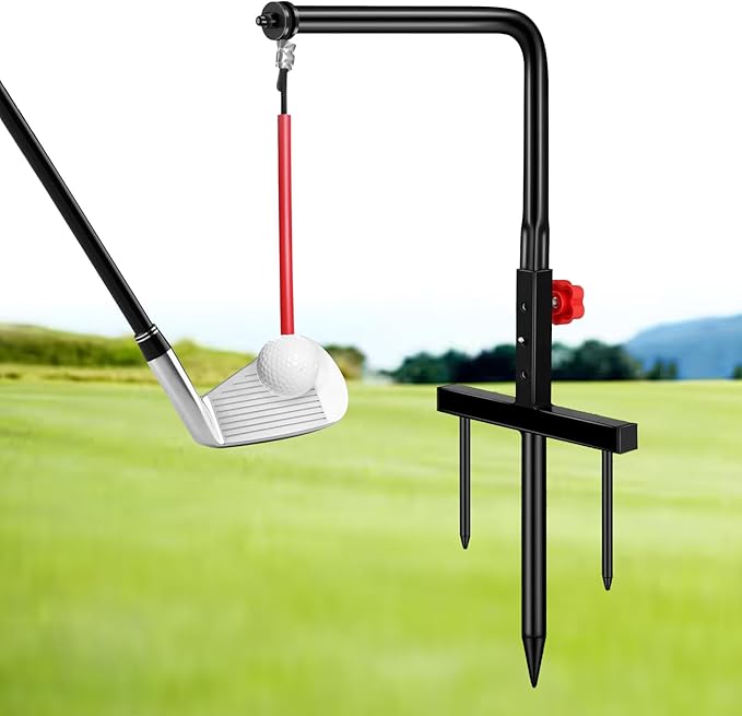 Golf Swing Trainer, Golf Training Aid, Durable Metal Practice Golf Swing Training Aid, Golf Practice Equipment, Golf Swing Trainers, Golf Accessories for Gift, Golf Gifts for Men