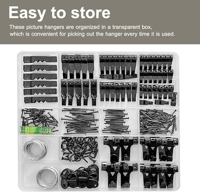 Picture Hanging Kit, Wall Hangers, Nails - Image 6