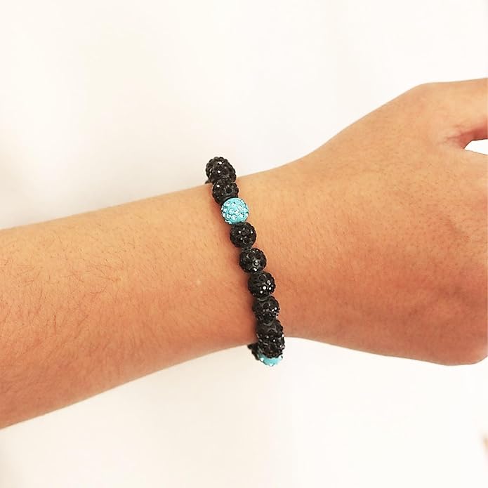 Baseball Bracelet for Women Men Baseball Mom Accessories Essentials Stuff Sparking Bead Bracelet Jewelry Baseballs Sport Fan Bracelet for Sports Game Team