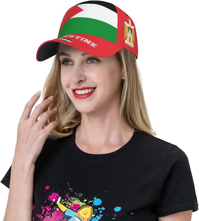 National Flags Baseball Cap for Men Women, Fashion Adjustable Sun Protection Visor Caps Trucker Hat Patriotic Caps