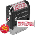 Return to Sender Stamp, Wrong Address Return to Sender Rubber Stamp, self by EXECUTIVESUPPLIES
