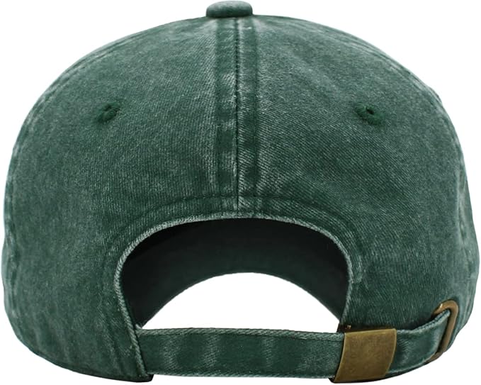 KBETHOS Classic Unisex Cotton Adjustable Low Crown Baseball Cap – Plain Dad Hat