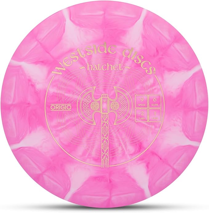 Westside Discs Origio Burst 6-Disc Golf Set - Beginner Disc Golf Discs for Men - 2X Drivers, 2X Fairway Driver, 1x Midrange & 1x Putter - Colors Will Vary