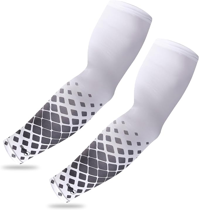 Tough Outdoors Baseball Arm Sleeve Youth & Adults - Compression Arm Sleeves for Kids Boys & Girls Men & Women - Football