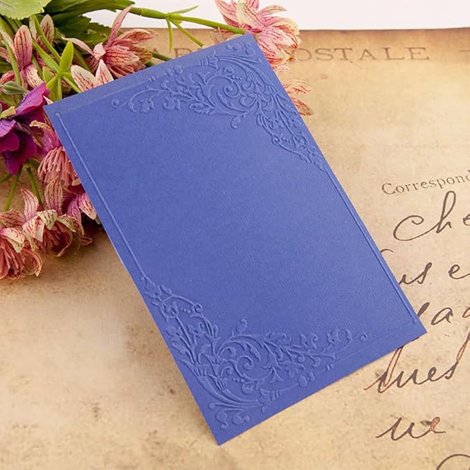 9Pcs Plastic Embossing Folders for Card Making Embossing Machine Template Mold - Image 7