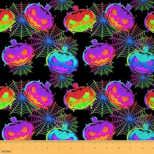 jejeloiu Halloween Fabric by The Yard Soft 10 Yards
