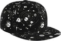 Fashion Snapback Hat for Men Women, Hip Hop Style Baseball Cap Flat Bill Hats Adjustable Trucker Sun Hat