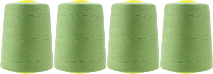 Mandala Crafts 4 Pack of Serger Threads Cones Spools by MandalaCrafts