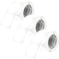 Perco White 3-Inch Round Circle Dot Sticker Labels by Perco