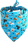 Dog Bandana Reversible Triangle Bibs Scarf Accessories for Cats Pets Animals