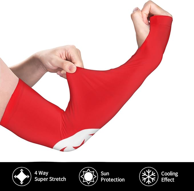 Cooling Arm Sleeves Cover Summer Sun Protection Arm Sleeves For Women Men Outdoor Sports Ice Silk Arm Sleeves