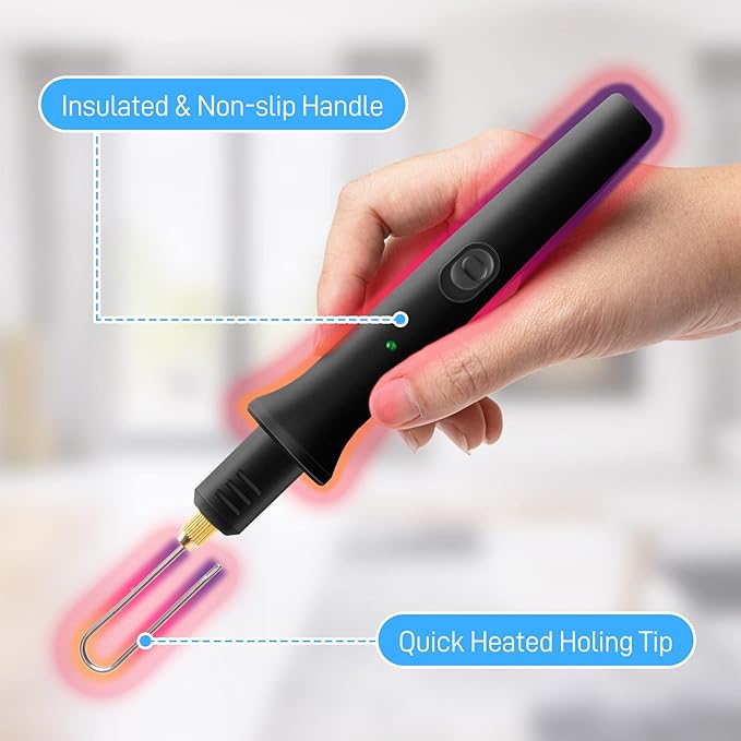 Hot Wire Foam Cutter, 4 in 1 Electric Hot Knife Foam Cutting Tool, 100-240v / - Image 5