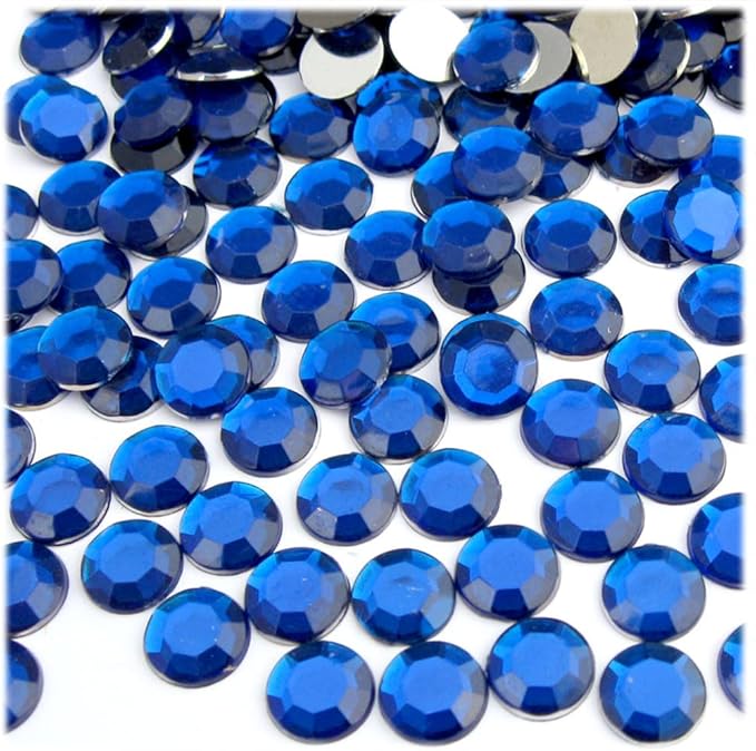 The Crafts Outlet 144pc Rhinestones Round 10mm - Image 4