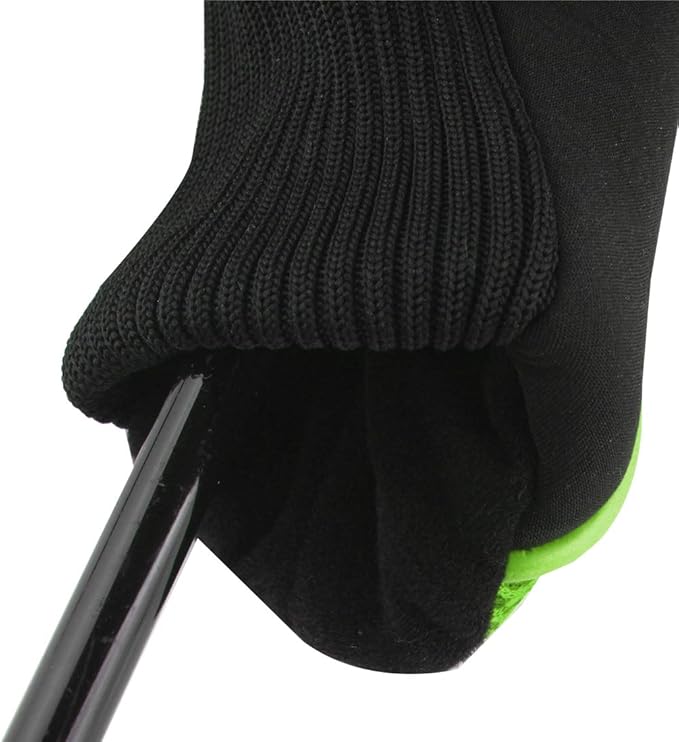 Andux Mesh Golf Hybrid Club Head Covers with Dial Number Tags, 4pcs/Set