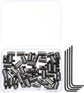 MECCANIXITY 40 Pcs Metal Locking Pin Backs, Locking Pin Keepers Clasp 9mm by MECCANIXITY
