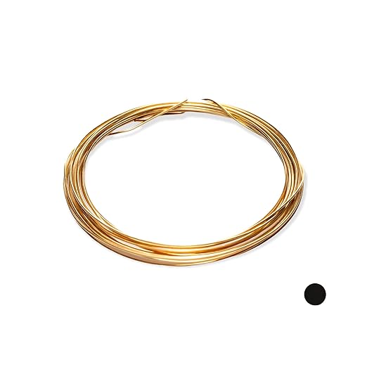 20 Gauge, Jeweler's Brass Wire, Dead Soft, CDA #260-1OZ by CRAFT WIRE by CRAFTWIRE