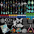 Sun Catcher Kit for Adults 440Pcs DIY Suncatcher Prism Crystal Hanging Deco