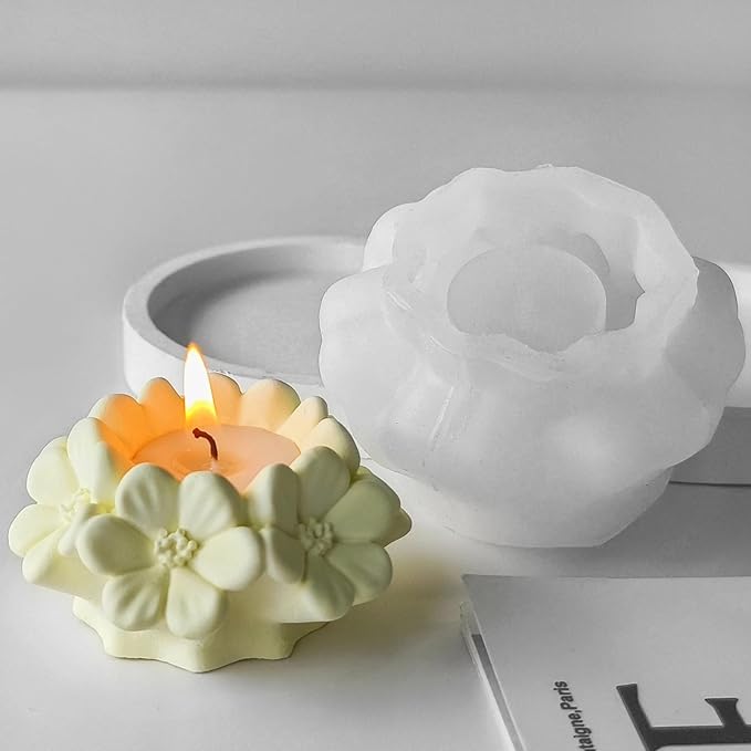 Wehous Cherry Blossom Candle Molds - Image 3