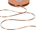 LaRibbons Brown Satin Ribbon 1/8 Inch 100 Yards Thin Luxury Double Faced Mocha by LaRibbons