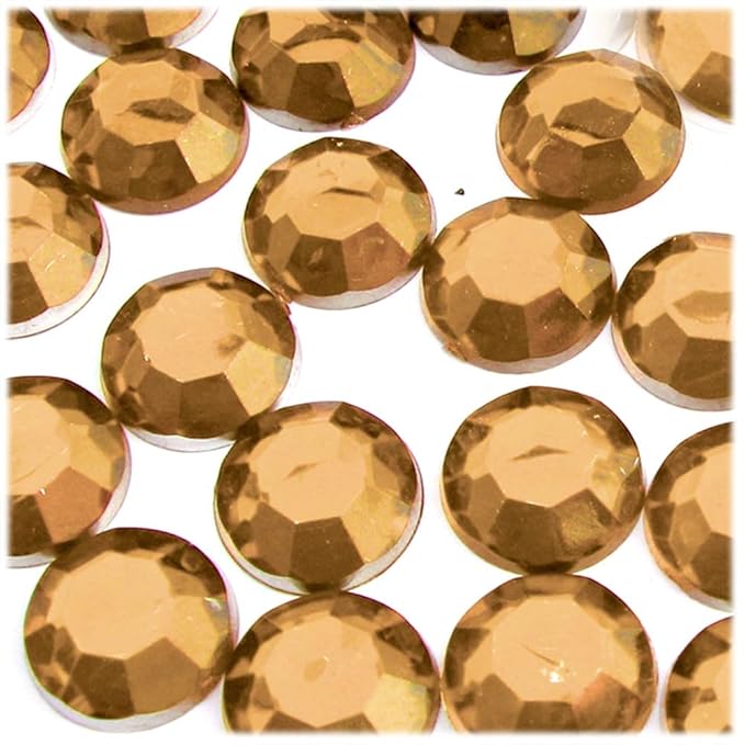 The Crafts Outlet 72pc Flatback Acrylic Rhinestones Round 20mm - Image 5