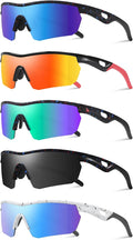 Kids Sunglasses Youth Baseball Sunglasses for Boys Girls 3-12 Polarized Softball Sports Goggles UV Protection