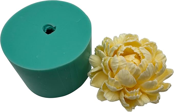 3D Blooming Chrysanthemum Silicone Mold - Image 3