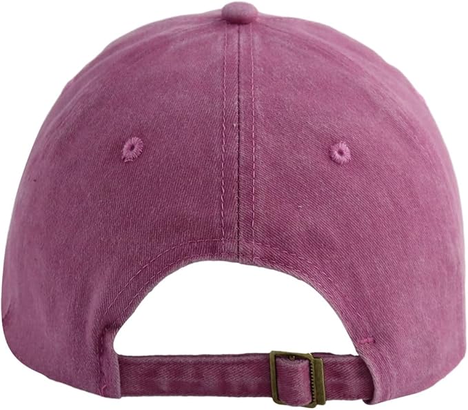 Barn Hair Don't Care Hat, Embroidered Adjustable Wash Cotton Baseball Cap, Horse Lovers Gifts for Women Men