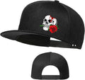 Skateboard Hat Snapback Hats for Men Flat Bill Hats for Boy Adjustable Baseball Cap for Teens Hip Hop Sports
