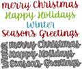 Mvchifay Cutting Dies Happy Birthday Holiday Thanks Greetings Metal Stencils by MVCHIFAY
